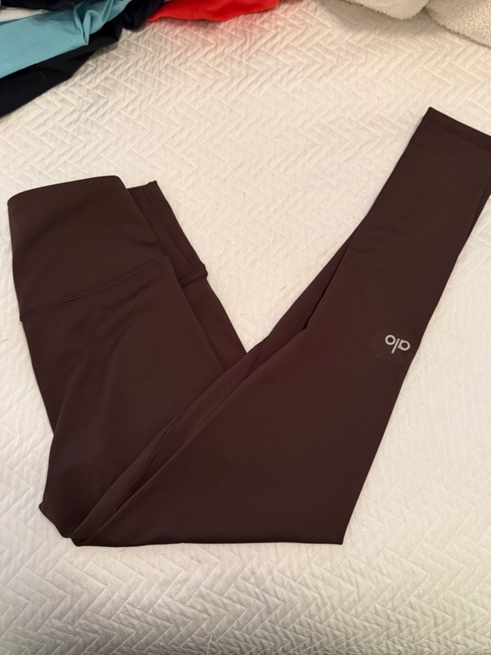 Chocolate Brown High-Rise Leggings